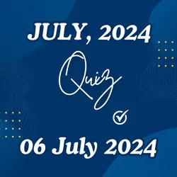 Current Affairs Weekly Quiz - July 17, 2024