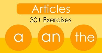 English Basics Articles