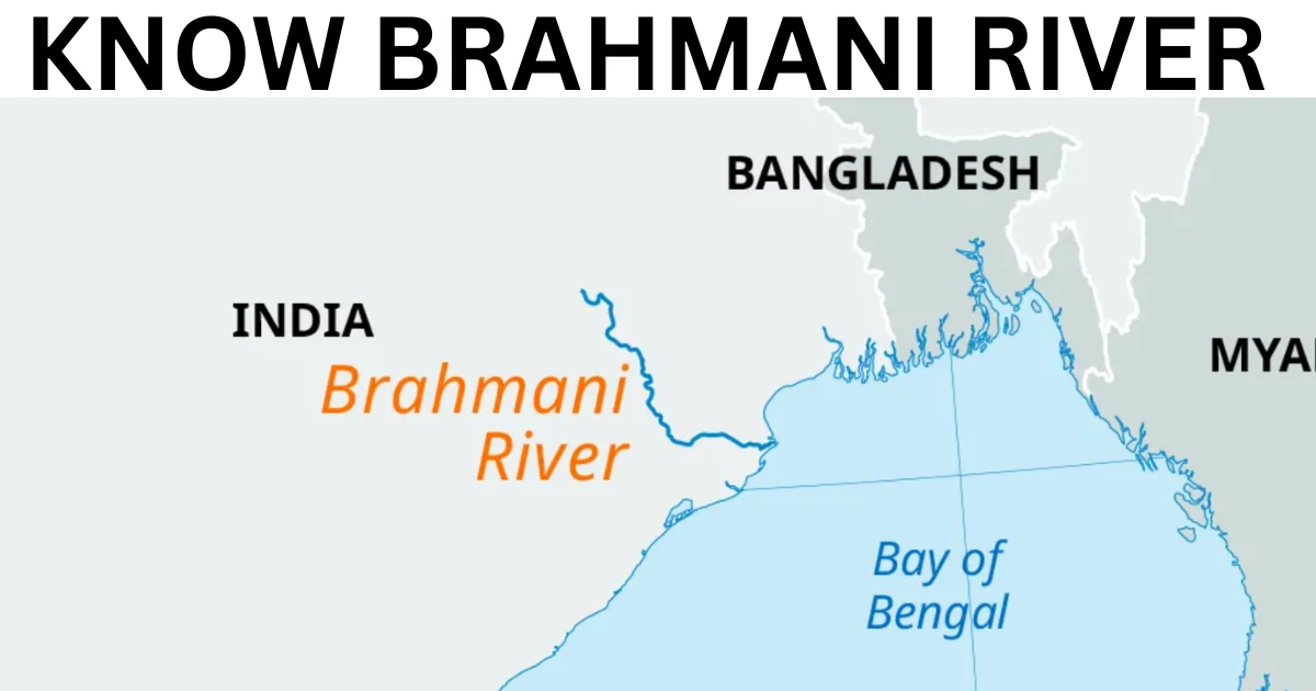 brahmani river originates from which hill