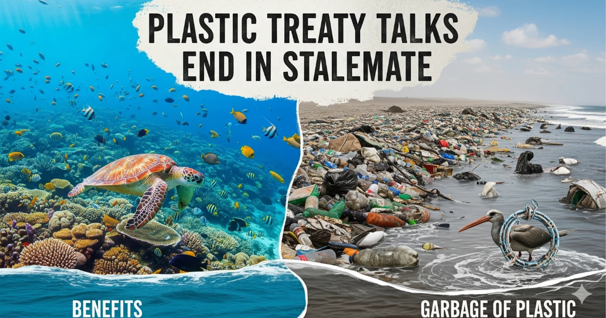 what is global plastic treaty Plastic Treaty Talks End in Stalemate